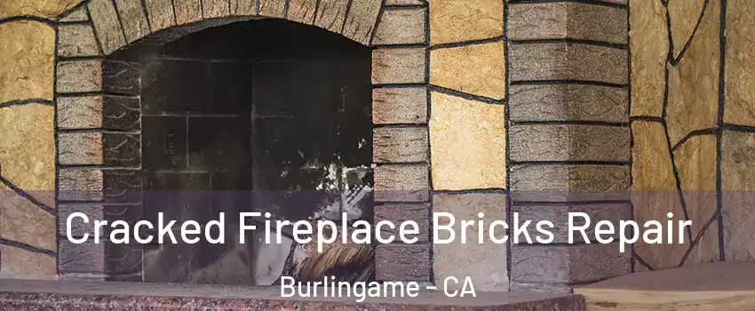  Cracked Fireplace Bricks Repair Burlingame - CA