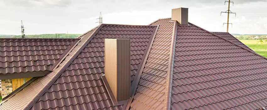 Residential Chimney Flashing Restoration in Burlingame, CA