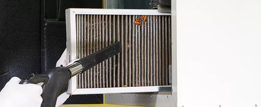 Clogged Air Duct Cleaning Process in Burlingame, CA