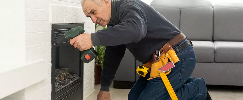 New Indoor Fireplace Installation in Burlingame, California