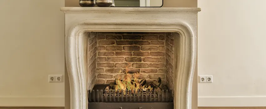 Vintage-style Fireplace Redesign in Burlingame, California
