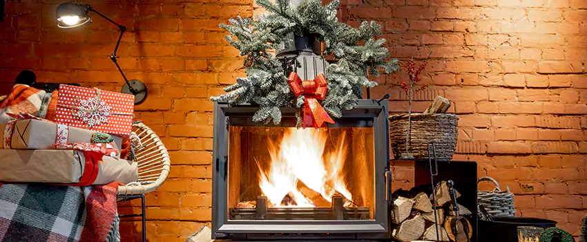 Travis Industries Linear Gas Fireplace Installation in Burlingame, California