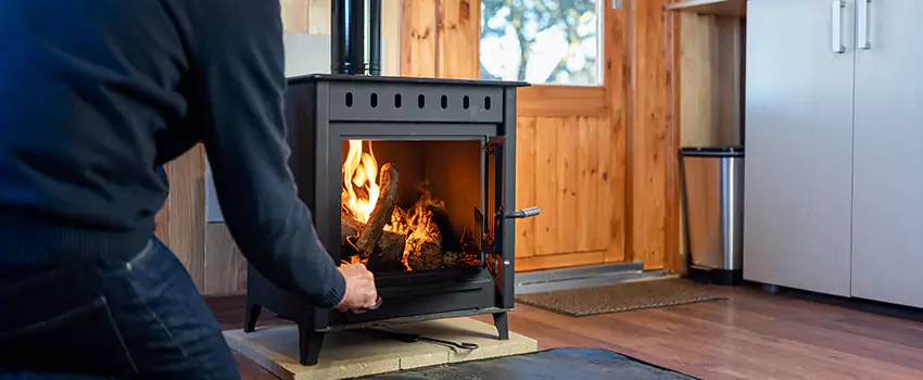 Open Hearth Wood Fireplace Installation in Burlingame, CA