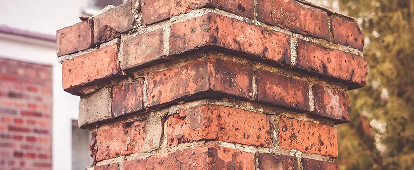 Cracked Chimney Bricks Repair Cost in Burlingame, California