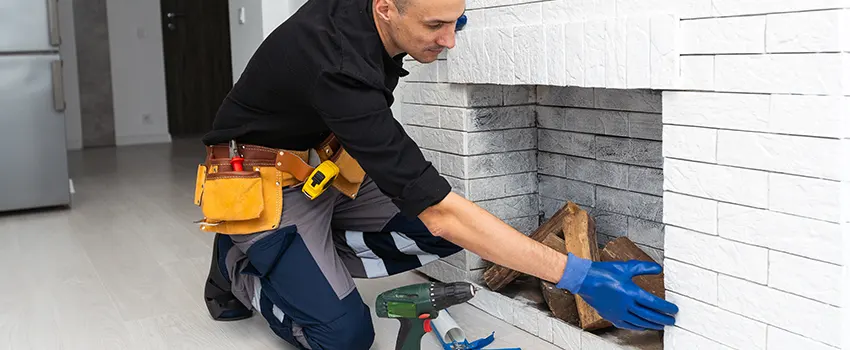 Fireplace Damaged Damper Frame Repair Services in Burlingame, California