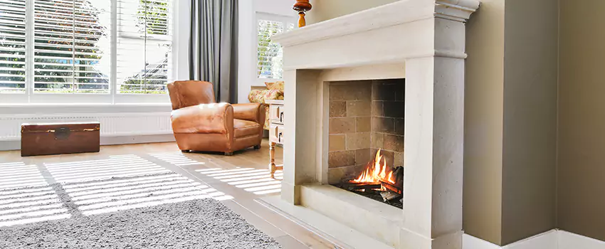 Vintage Fireplace Refacing in Burlingame, California